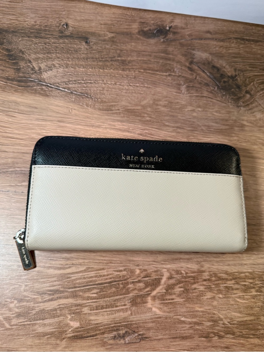Kate Spade New York Staci Large Continental Zip Wallet Colorblock Saffiano